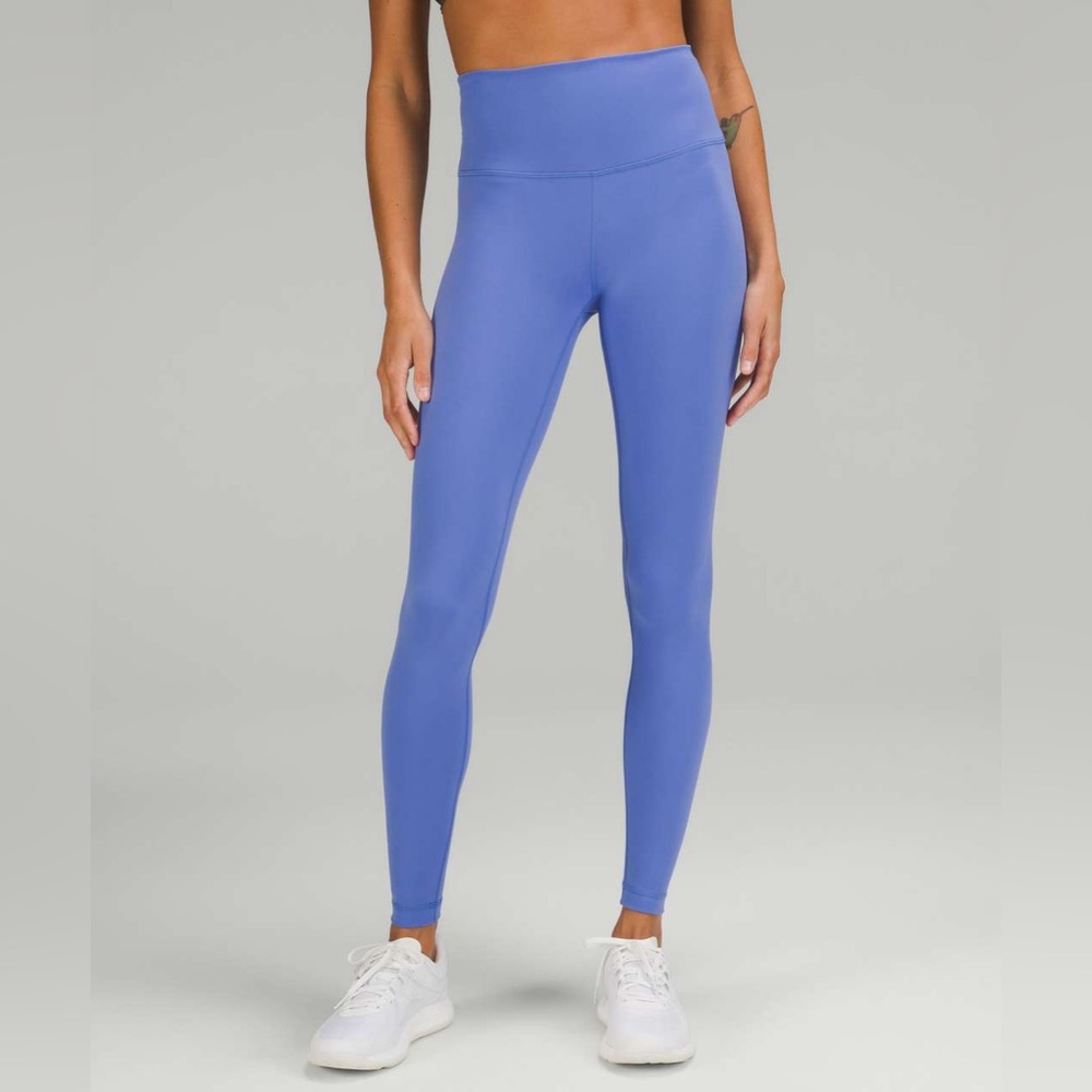 lululemon athletica Wunder Train High-Rise Purple Leggings - Picture 3 of 14